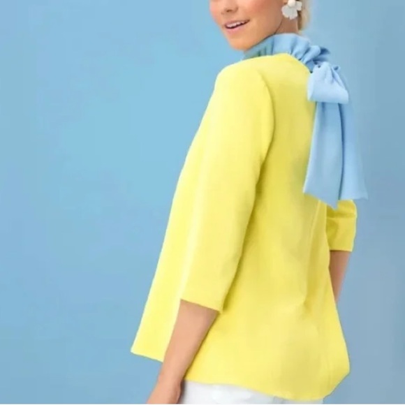 Pomander Place Tops - Pomander Place Faye Blouse yellow bow